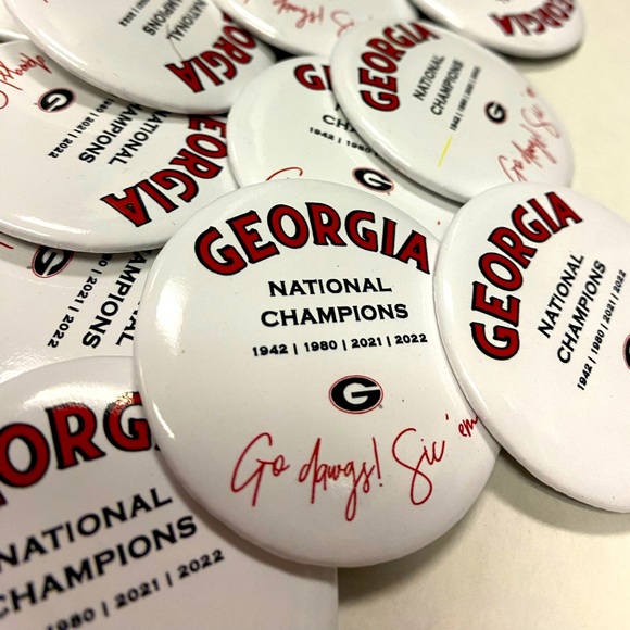 UGA Buttons - Picture 2 of 5